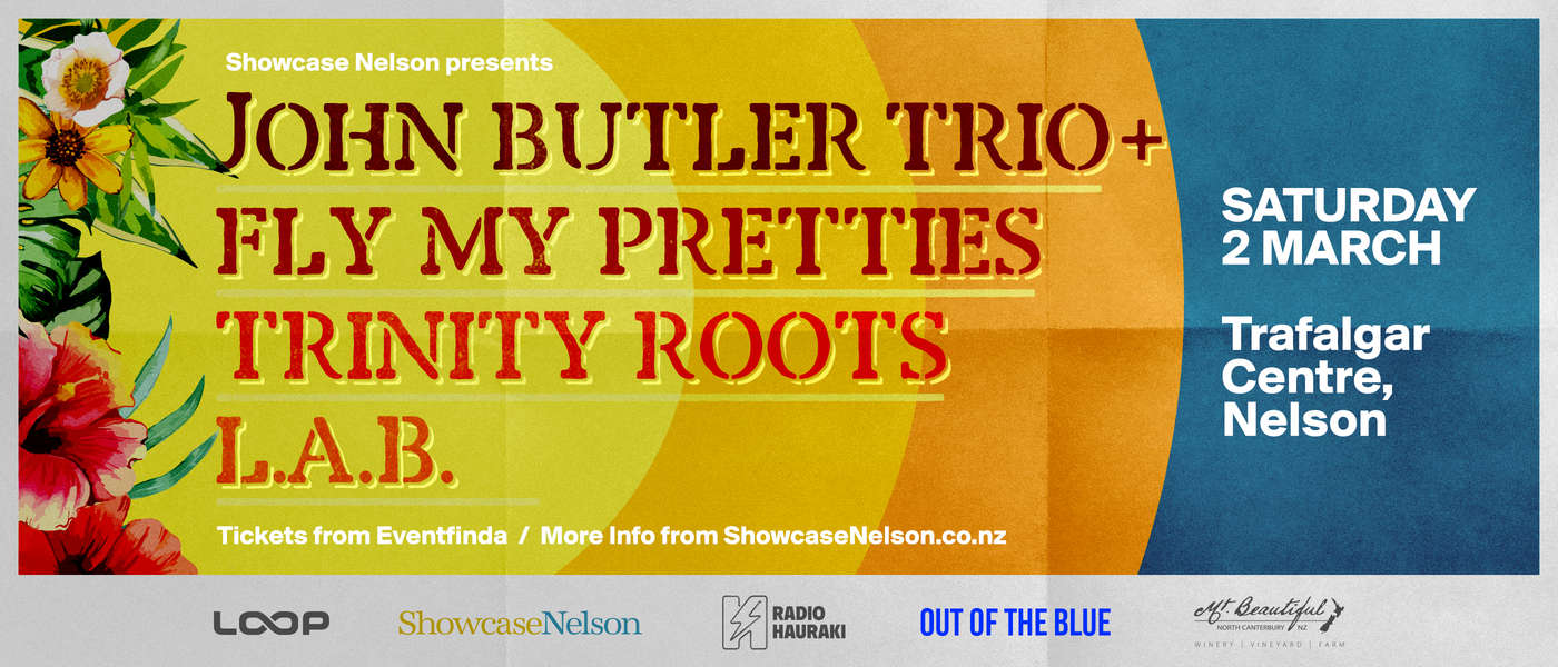 Trafalgar Centre - Nelson w/ John Butler Trio, L.A.B. & TrinityRoots