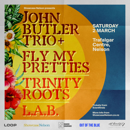 Trafalgar Centre - Nelson w/ John Butler Trio, L.A.B. & TrinityRoots